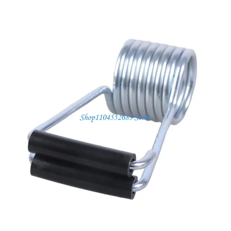 Y6GD 6PCS Butterfly Spring Deur Sluiters Universals Automatische deur Sluiters met rubberen buffer voor meeste deurscharnier