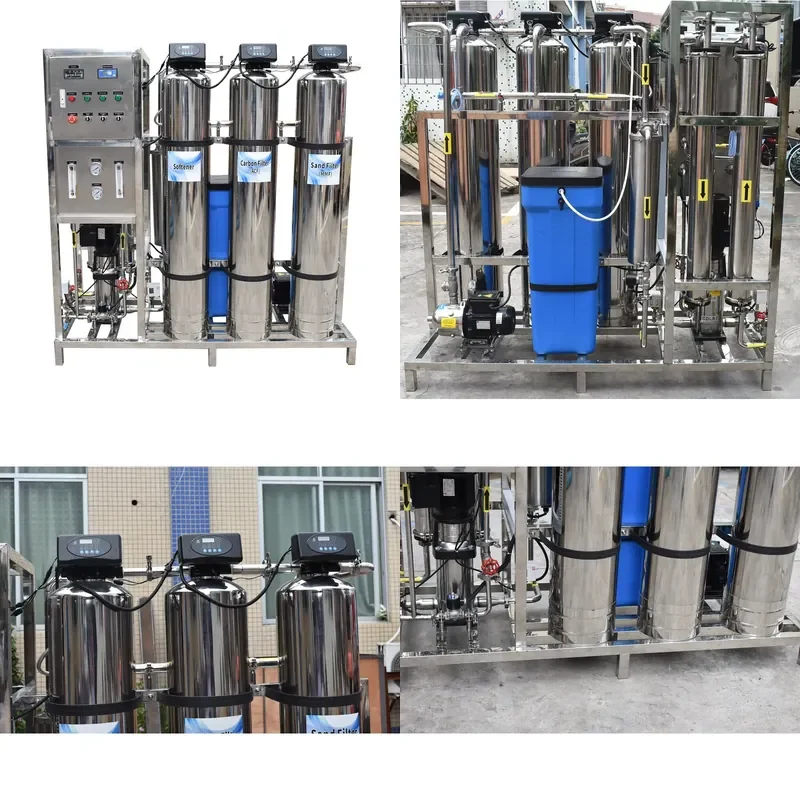 1000L H Stainless Steel Pressure Vessel Water Treatment Reverse Osmosis Industrial System Pump for Agricultural 99