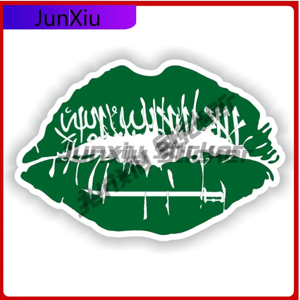 

Arabia Emblem Funny Laptop Waterproof Decal Vinyl Proof Window Lips Accessory Boat Waterproof Truck Vacation Cute Unique Emblem