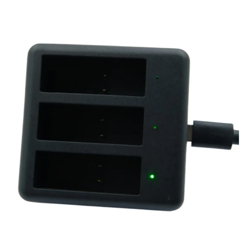 FFYY-voor Insta360 Ace Pro digitale camera batterijoplaadstandaard met drie opladers standaardoplader