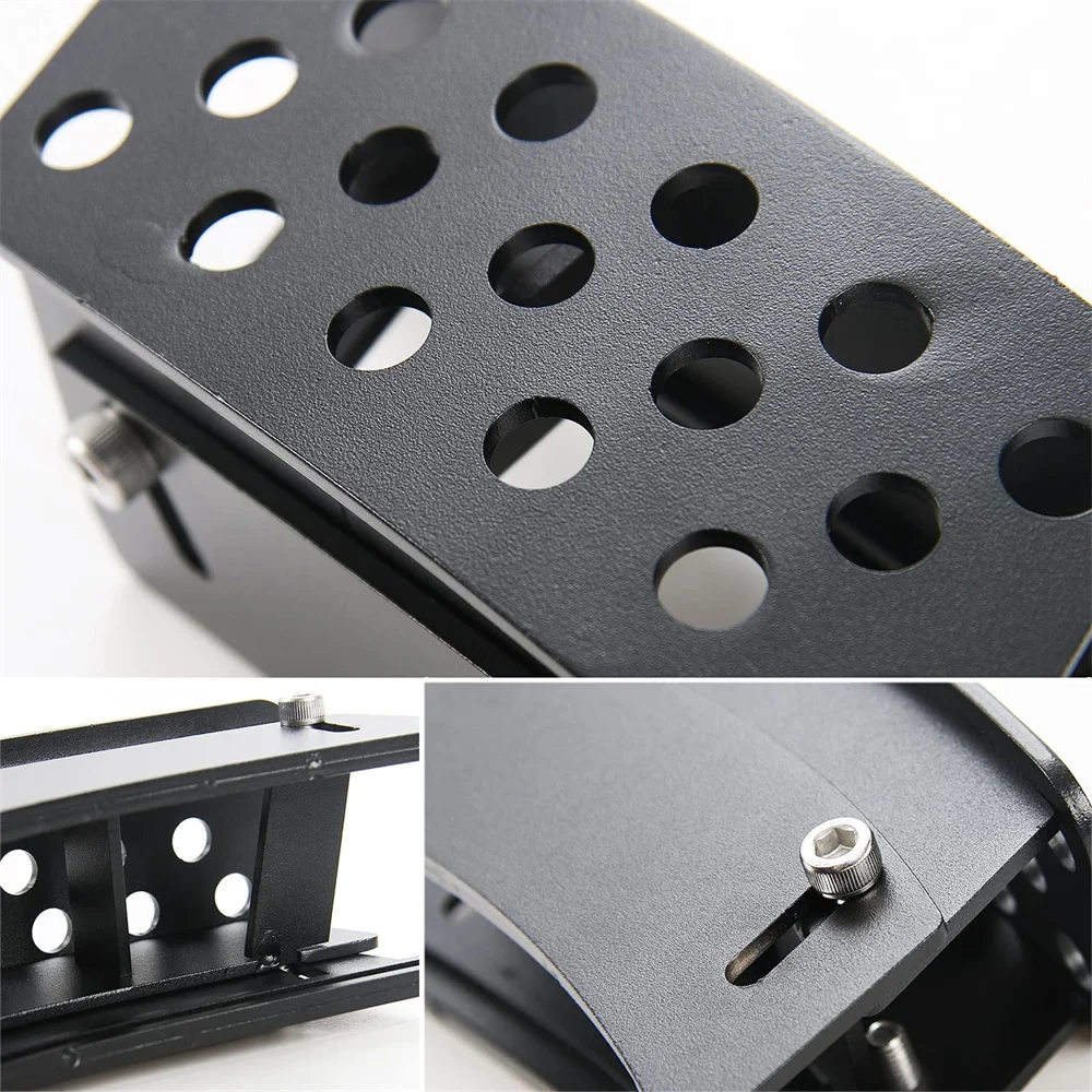 Accelerator Raised Pedals Foot Rest Iron Black Modification Replacement for Wrangler JK 2007 2008 2009 2010 2011 2012 2013-2017