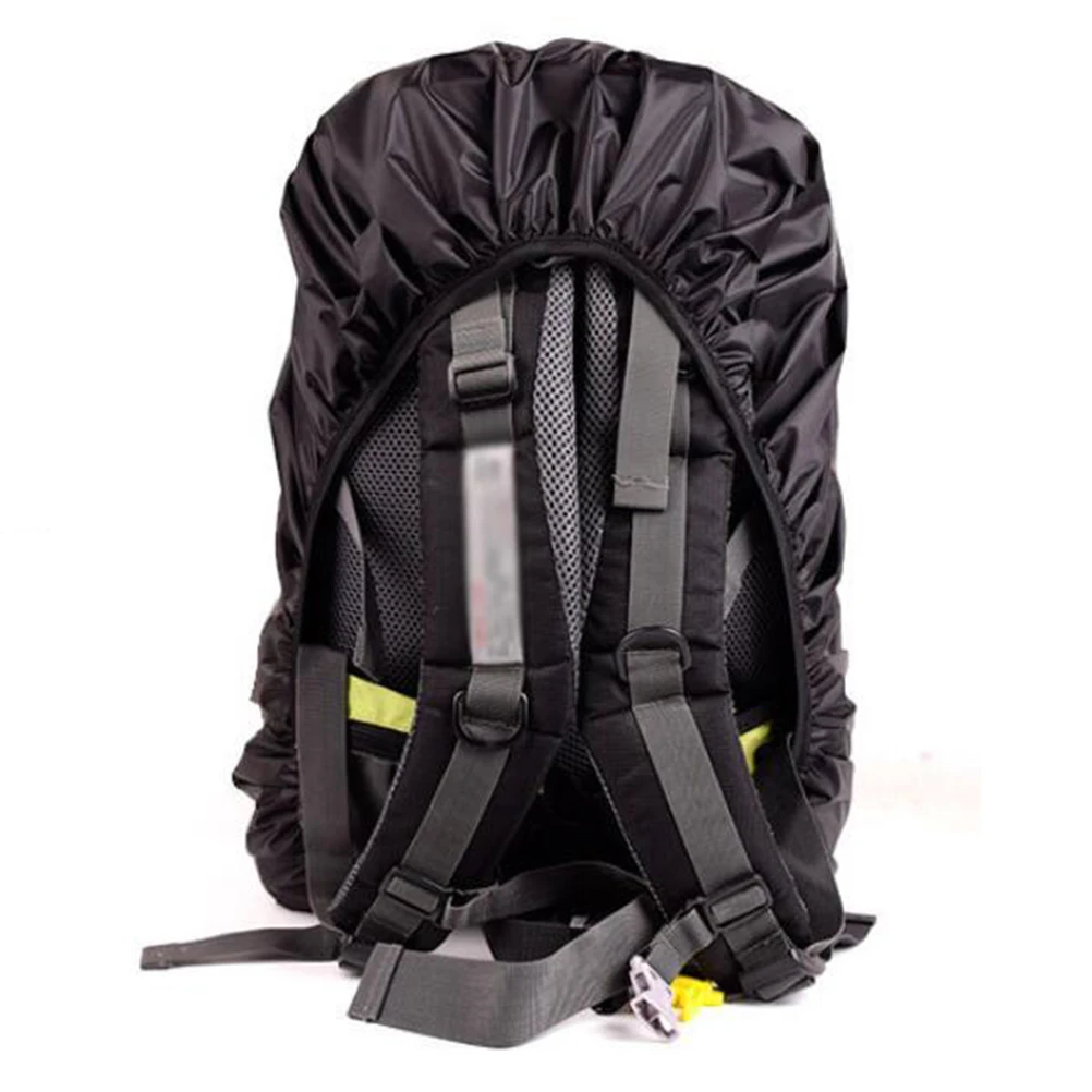 35-40L Plecak Osłona przeciwdeszczowa Outdoor Travel Torba na ramię Plecak Płaszcz przeciwdeszczowy Czarna osłona przeciwpyłowa Wodoodporna kurtka przeciwdeszczowa na kemping