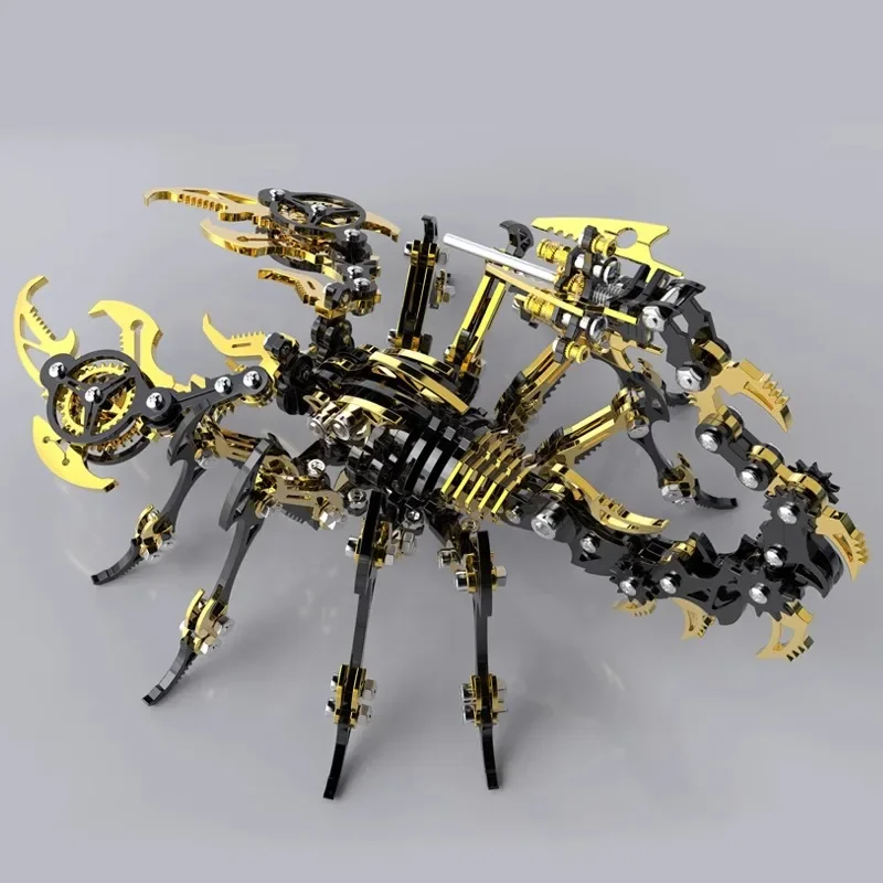 

Scorpion King handmade diy metal 3D three-dimensional puzzle assembly model building block toy for boy birthday gift