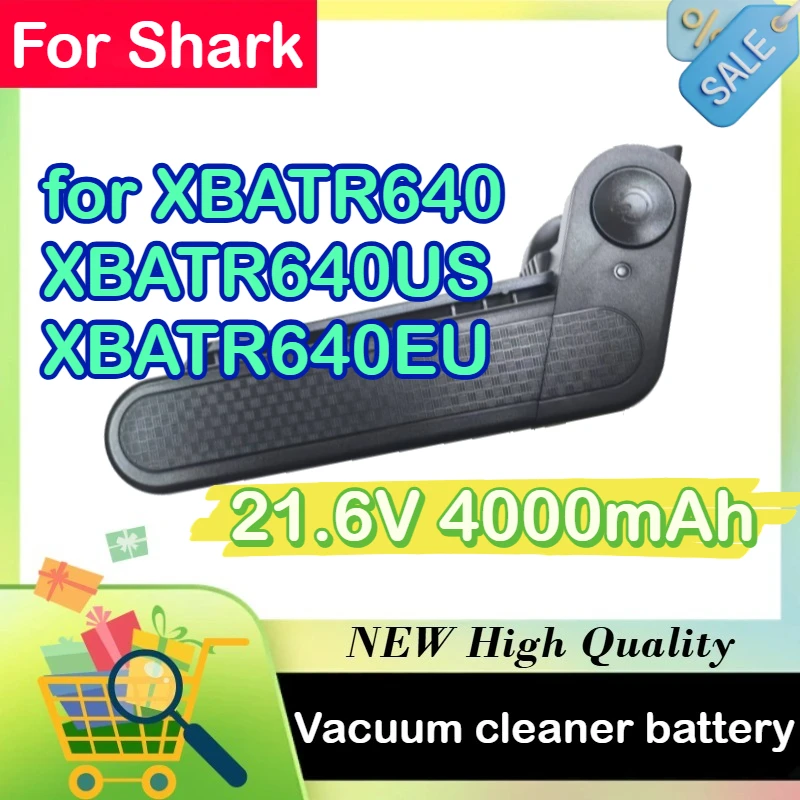 

For Shark XBATR640 XBATR640US XBATR640EU 21.6V 4000mAh Replacement Battery Vacuum Cleaner Battery
