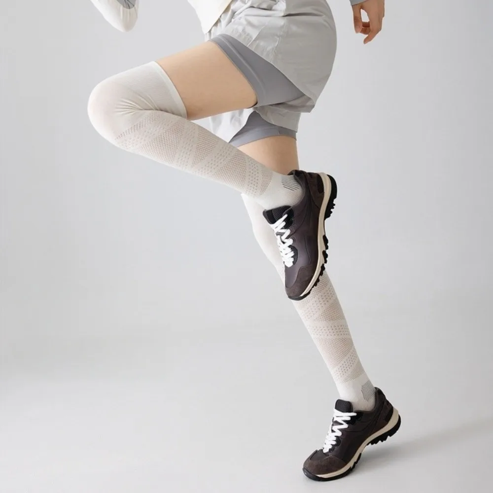 Knee High 9-15mmHg Compression Socks Circulation Athletic Recovery Graduated Pressure Socks Elastic Sports Stockings