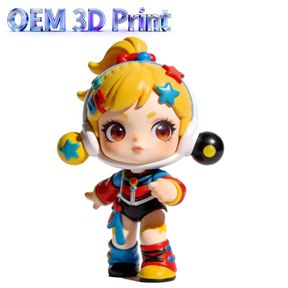 OEM 3D Printing Service: Custom Designer Toys, Chibi Figurines, Blind Boxes, and Anime Merchandise—Eye-Catching Desktop Collecti