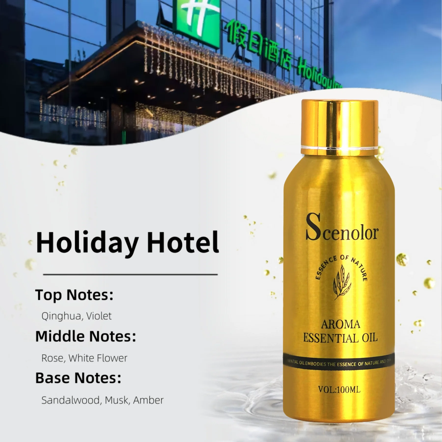 Vier Seizoenen Hotel Etherische Olie Geur Luxe Hotel Geïnspireerde Aromatherapie Geur Diffuser Olie Parfums Voor Etherische Olie Diffusers