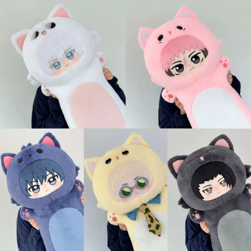 Popular 80cm Jujutsu Kaisen Plush Toys Cute Soft Stuffed Anime Pillow Cushion Home Decoration Toy Birthday Christmas Gift