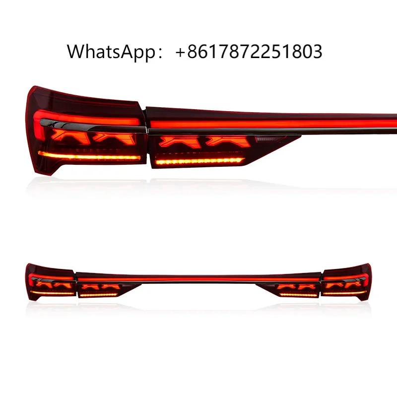 

Car Styling for A6 C8 2019-2024 Tail Lights LED Tail Lamp DRL Signal Brake Reverse Auto Accessories