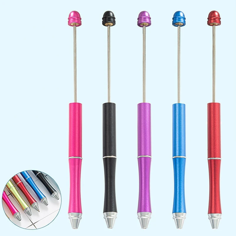 

90Pcs Metal Beadable Pen Bead Pens Ballpoint Pen Gift Ball Pen Kids Party Gift Wedding Gift For Guests