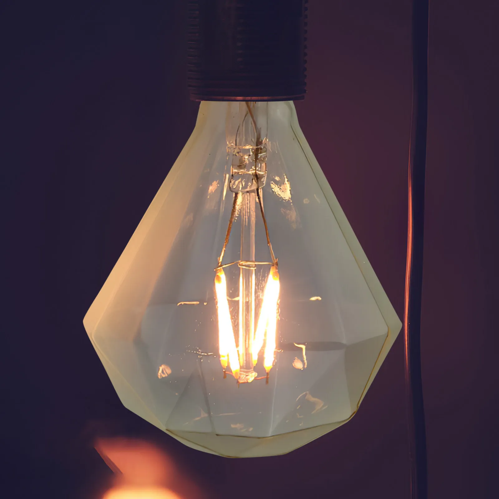 

Винтажные лампы Эдисона E27: ретро-лампы с филаментом, светодиодные декоративные стеклянные лампы для домашнего и офисного освещения