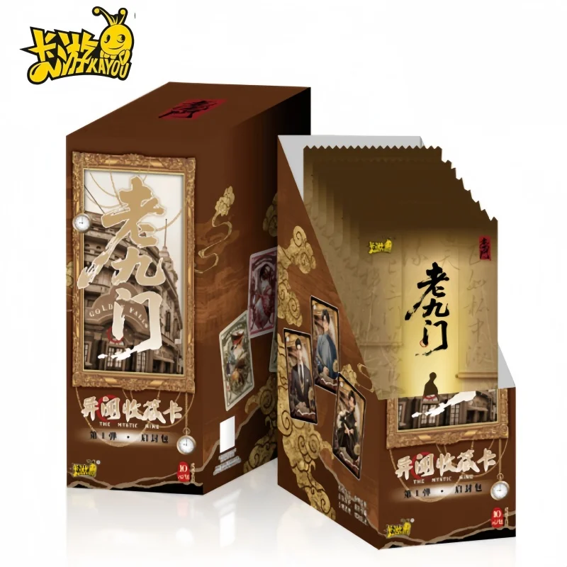 Venda quente Genuíno Kayou The Mystic Nine Card Anecdotes Coleção Cartão Pacote Aberto Caixa de Coleção Anime Cartão Periférico Presentes