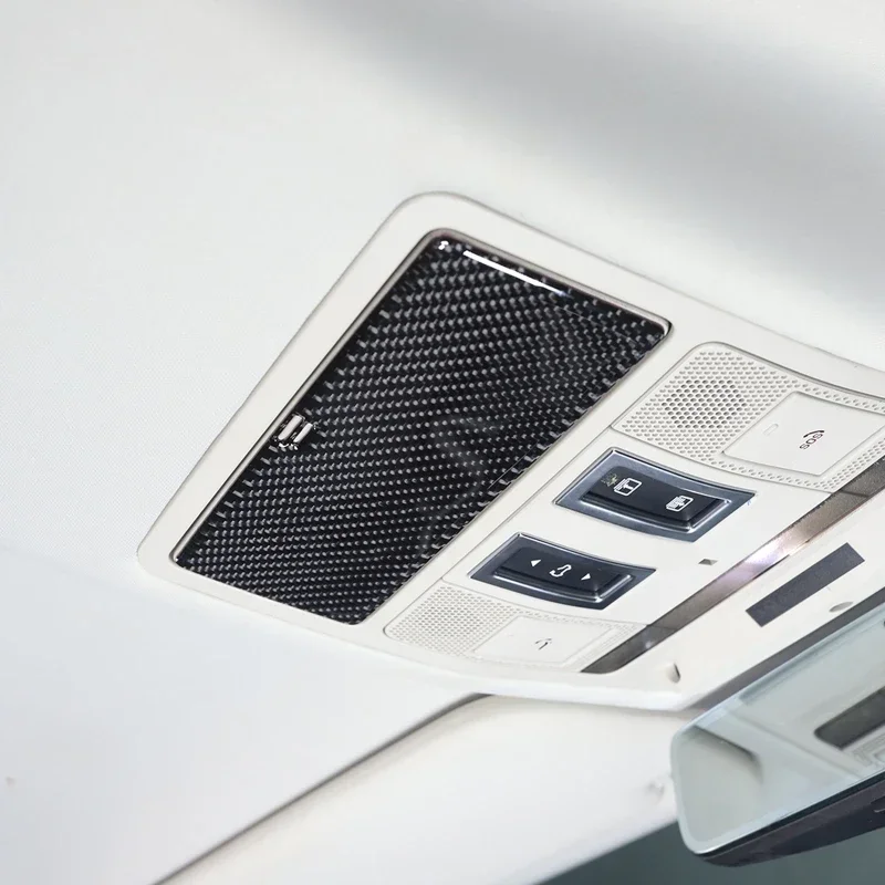 

Interior Car Accessories For Land Rover Defender 90 110 130 2022-2024 Soft Carbon Fiber Car Eye Box Frame Cover Trim Sticker