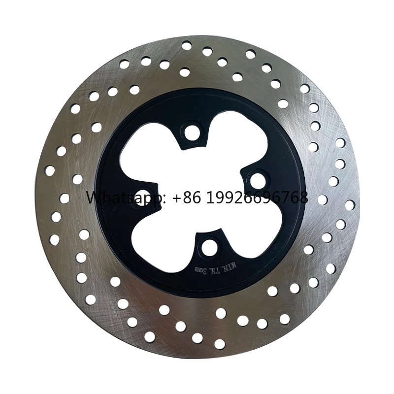 

New 220mm Inner Circle 58mm Four-Hole Brake Disc for Motorcycle Efficient Disc Brake System