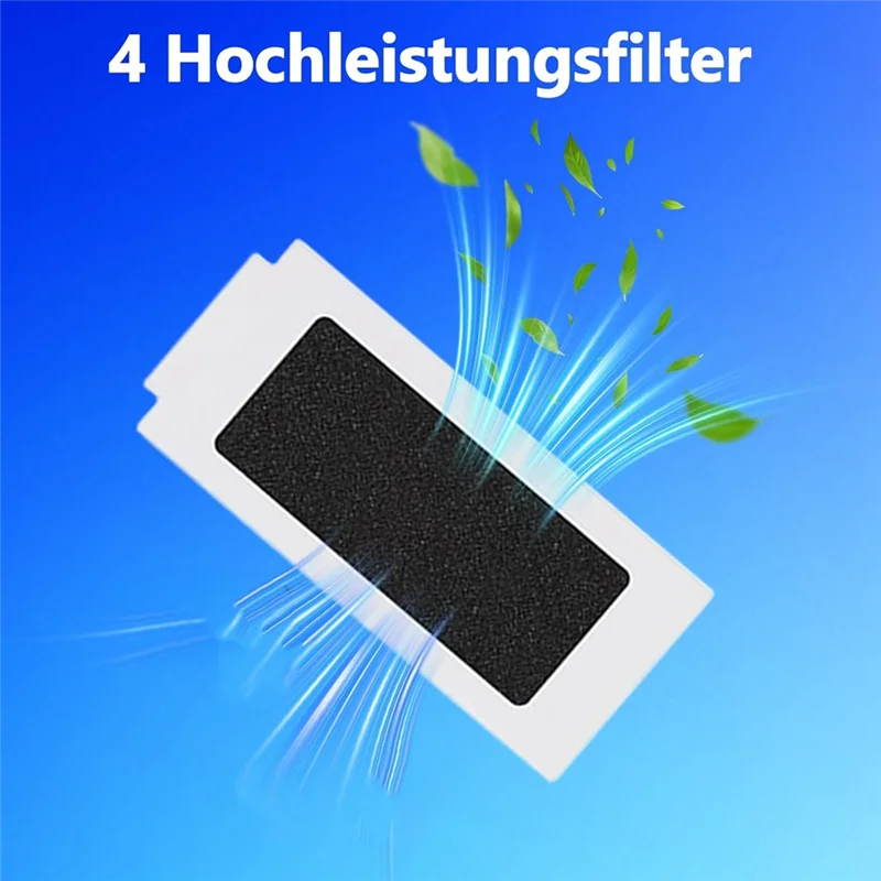 TCF-Kit di accessori di ricambio per aspirapolvere robot Ecovacs Deebot T30 Pro Omni/T30 Omni