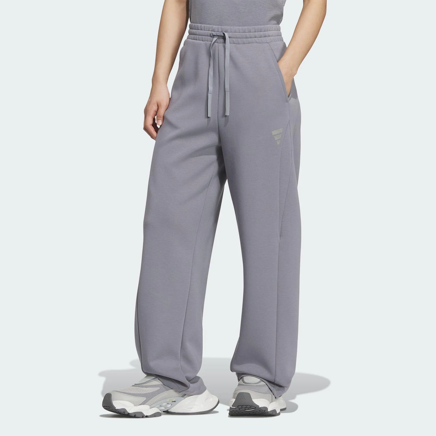 Adidas genuine Autumn Women's Knit Loose Sports Long Pants KS0070