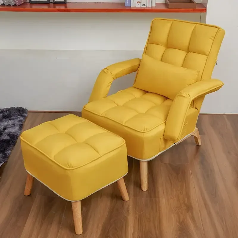 Luxury Gaming and Reading Sofa Chair for Living Room and Bedroom Mobile Computer Lounge Suite Furniture Individual Seat