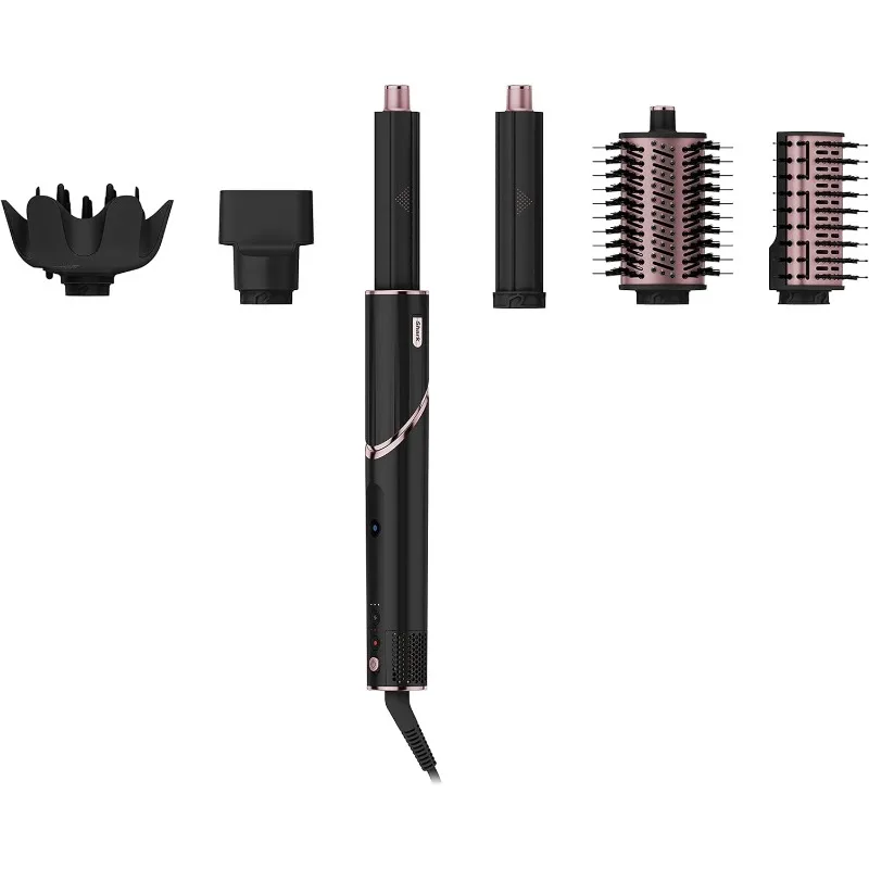 

Shark HD440BK FlexStyle Air Drying & Styling System with Ultimate 6-Piece Accessory Pack of Auto-Wrap Curlers, Black