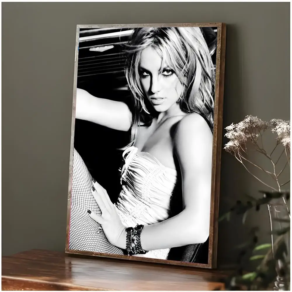 Pop Celebrity B-Britney Spears Poster Modern Wall Art Bedroom Living Room Print Unframed