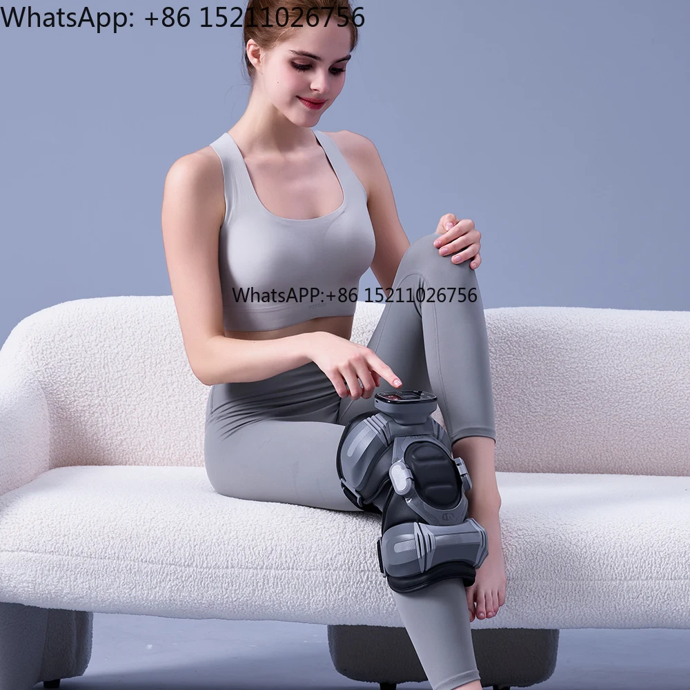 Alphay Smart Temperature-Controlled Wireless Touch Panel Knee Massager with Airbags Vibration 12-Month Warranty