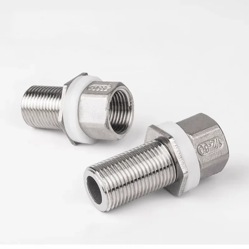 1/2 "bsp Außengewinde Edelstahl Wassertank Rohr verschraubung Stecker Adapter Kupplung