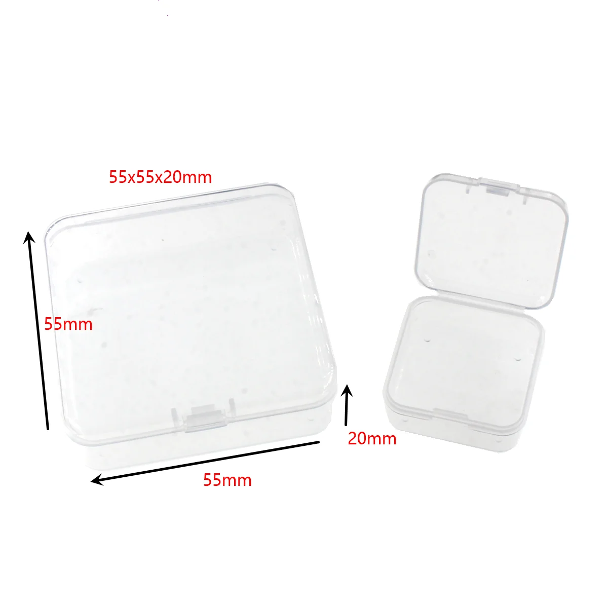 Plastic Box PP Box Transparent Mini Gift Box Packaging Storage Box Electronic Hardware Accessories Jewelry Box Parts Box