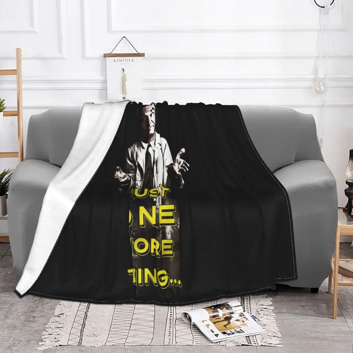 Just One More Thing Columbo Inspired 100 Premium Cotton 2021 Latest Fresh Design Men Best Selling Movie Kawaii Throw Blanket