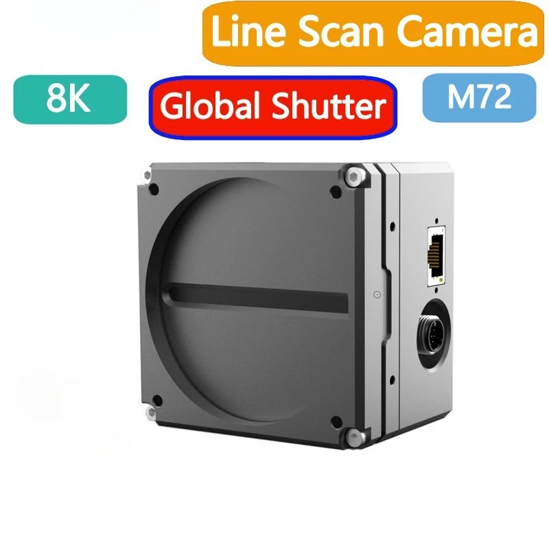 HT-XGLC83C-T4-90 8K GigE Line Scan Camera Color Machine Vision Gigabit Ethernet M72-Mouth