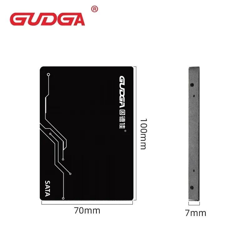 GUDGA 2.5\'\' IDE PATA Interface SSD 44pin 8G 16GB 32GB 64GB 128GB 256GB MLC Solid State Drive For PC Laptop Desktop Hard Drive