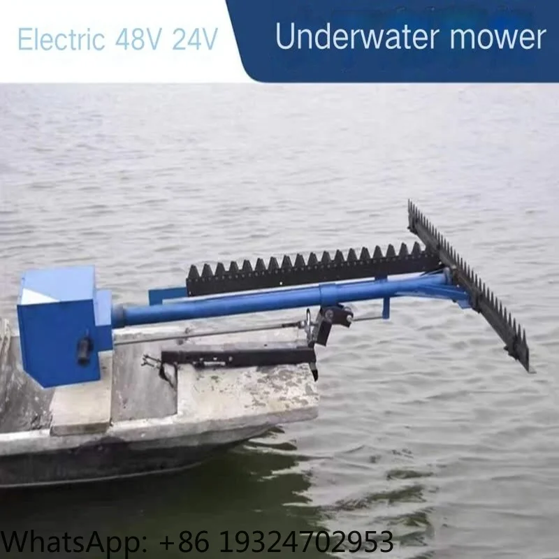 Electric Mini Reaper Harvester for Wheat Underwater Reed Grass Mower with Gear and Motor New Condition Aquatic Plant Harvester