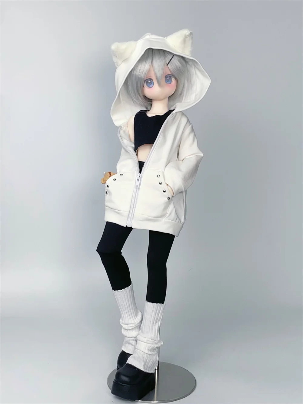 BJD doll clothes suitable for 1/4 size mddmsd Cute Winter little tits clothing clothing set doll accessories (7 points)