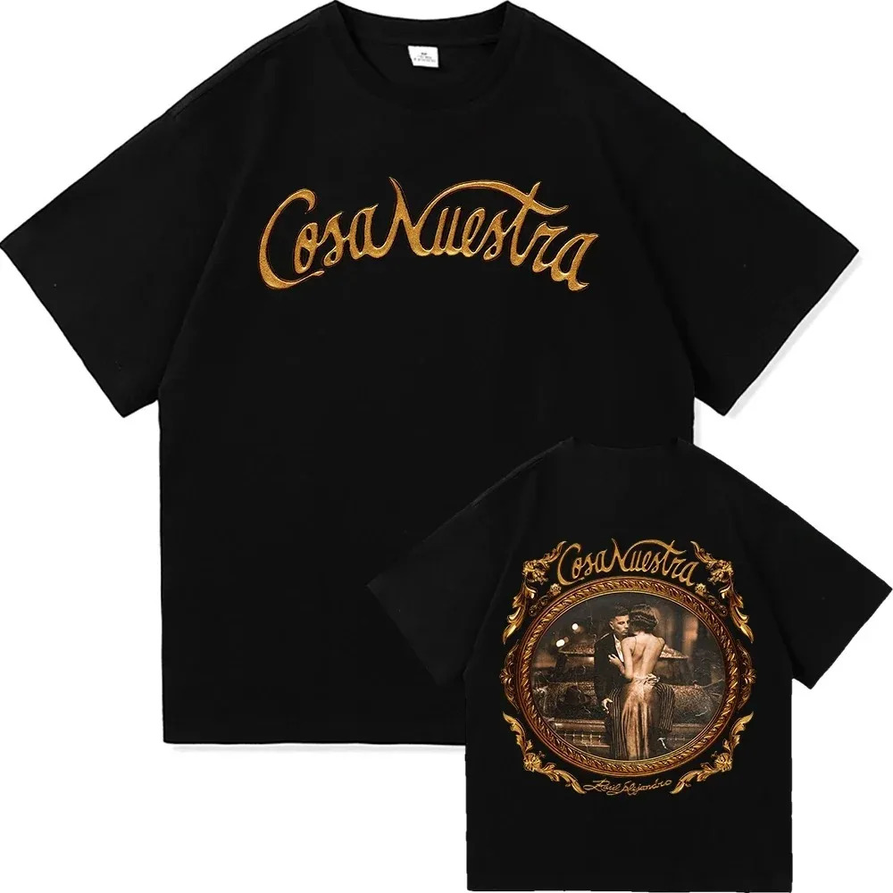 

Rauw Alejandro Coca Nuestra T Shirt Fashion Women Harajuku Aesthetic Graphic Tshirt Unisex Vintage Women Tees Shirts