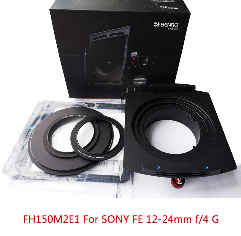 

Benro 150mm FH150M2E1 Square GND Filter Holder Rectangular Brackets for For SONY FE 12-24mm f/4 G camera lens