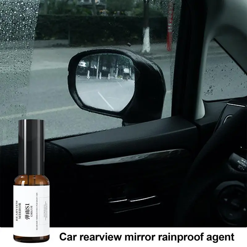 Rétroviseur latéral étanche à la pluie, 30ml, verre de rétroviseur latéral, Agent de Protection étanche, Spray imperméable pour automobile, pour berlines et camions