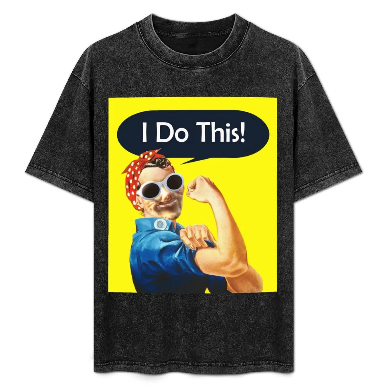 

The Final Pam as Rosie Riveter (Pammy Riveter) T-Shirt Lightweight Basic Short Sleeve Shirt