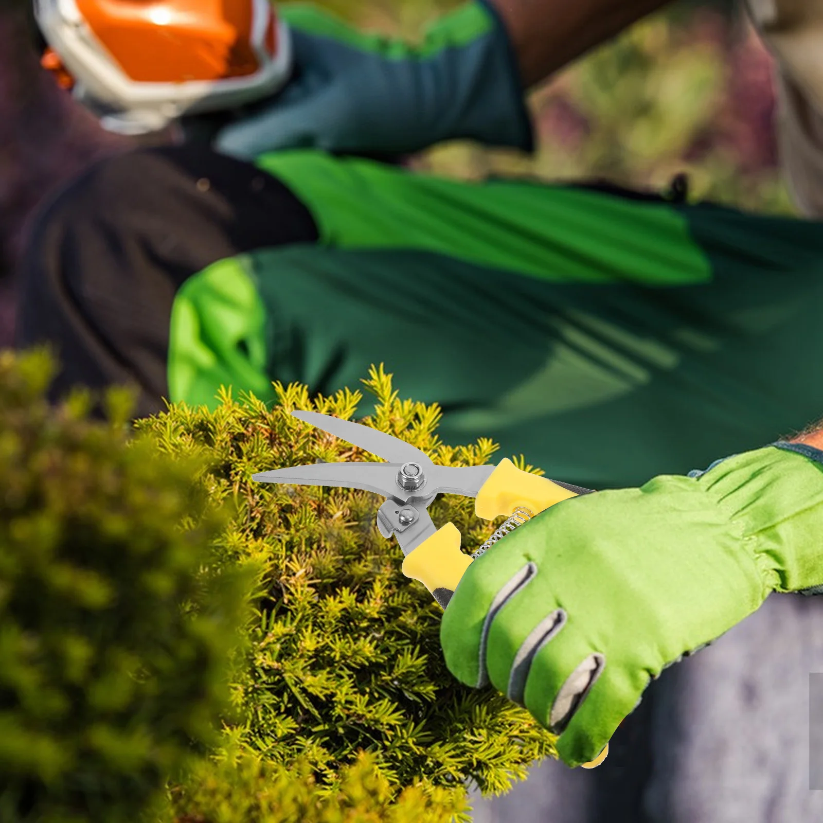 

1Pcs Labor-Saving Metal Sheet Scissor High Carbon Steel Iron Cutter Spring Hand Tool Heavy Duty Anti-Skid Handle Safety Fastener