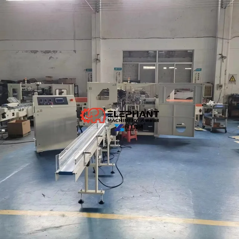 Fully Automatic Soft Facial Tissue Paper Packing Machine Disposable Tissue Packaging Production Processing Equipment