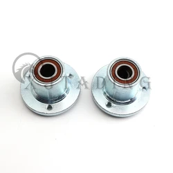 1 Pair 50MM*3 Stud 5 inch Front Wheel Hub With Bearing Seal For DIY China 110cc 168 200F Go Kart ATV Karting UTV Quad Bike Parts