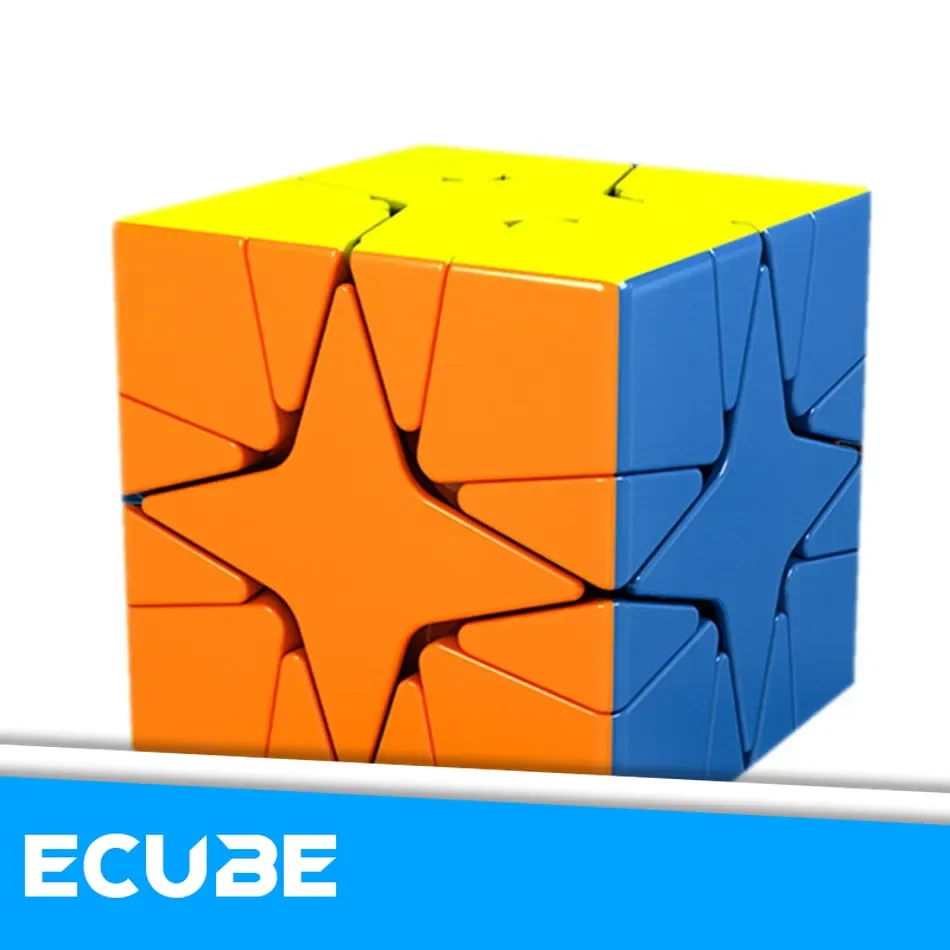 [ECube] MoYu Cubing Classroom Meilong Polaris Cube بدون ملصقات Mofangjiaoshi Magic Puzzle Cube لعبة مكعبات MoYu Polaris التعليمية