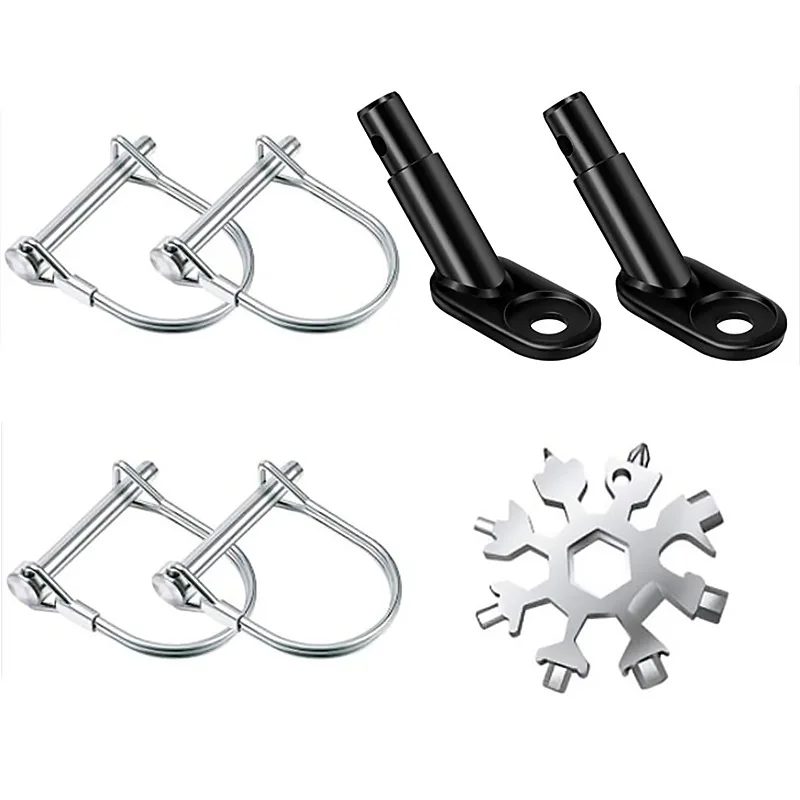 Bike Rear Racks Steel Trailer Hitch Universal Baby/Pet car Hitch Linker Connector Bicycle Rear Rack Cycling Adapter Accessories