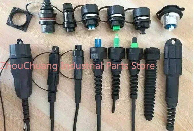 Anti mouse bite, tensile and flame-retardant fiber optic single/multimode 2.4.6.8 core ODC waterproof docking internet cafe room