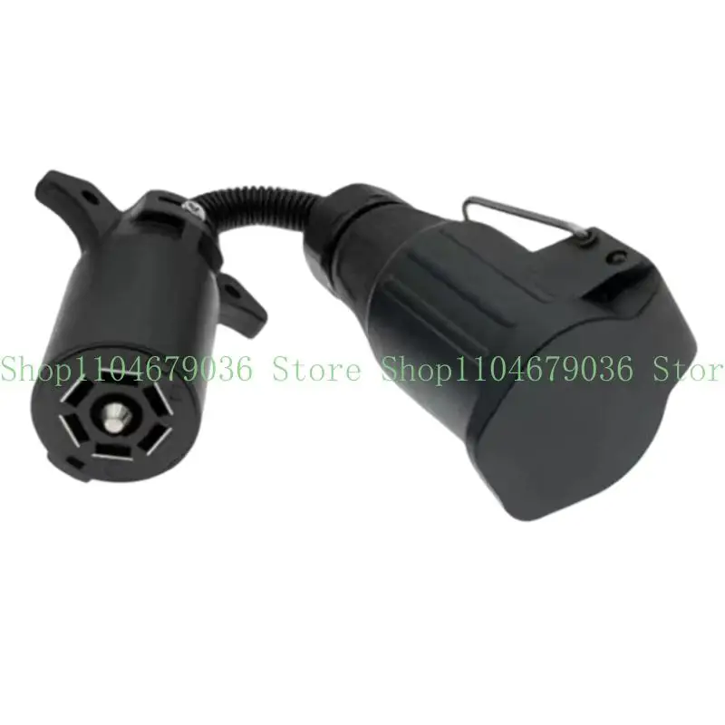 652F 12V Trailer Wiring Adapter for Towing Light Connection and Cable Use