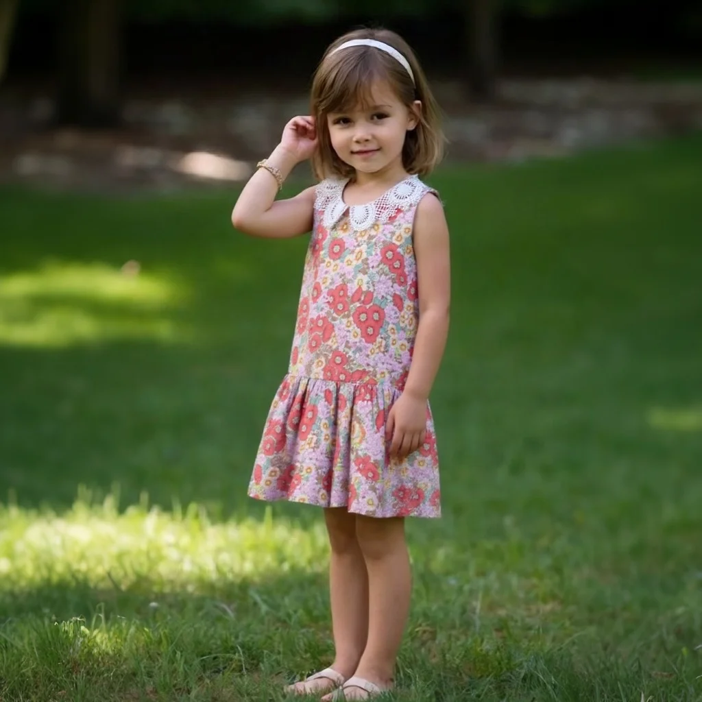 

Cute Summer Children Clothing Girl Dresses Kids Dresses Clothes for Girls Party Princess Fashion Outfit Flowers Beach Dress