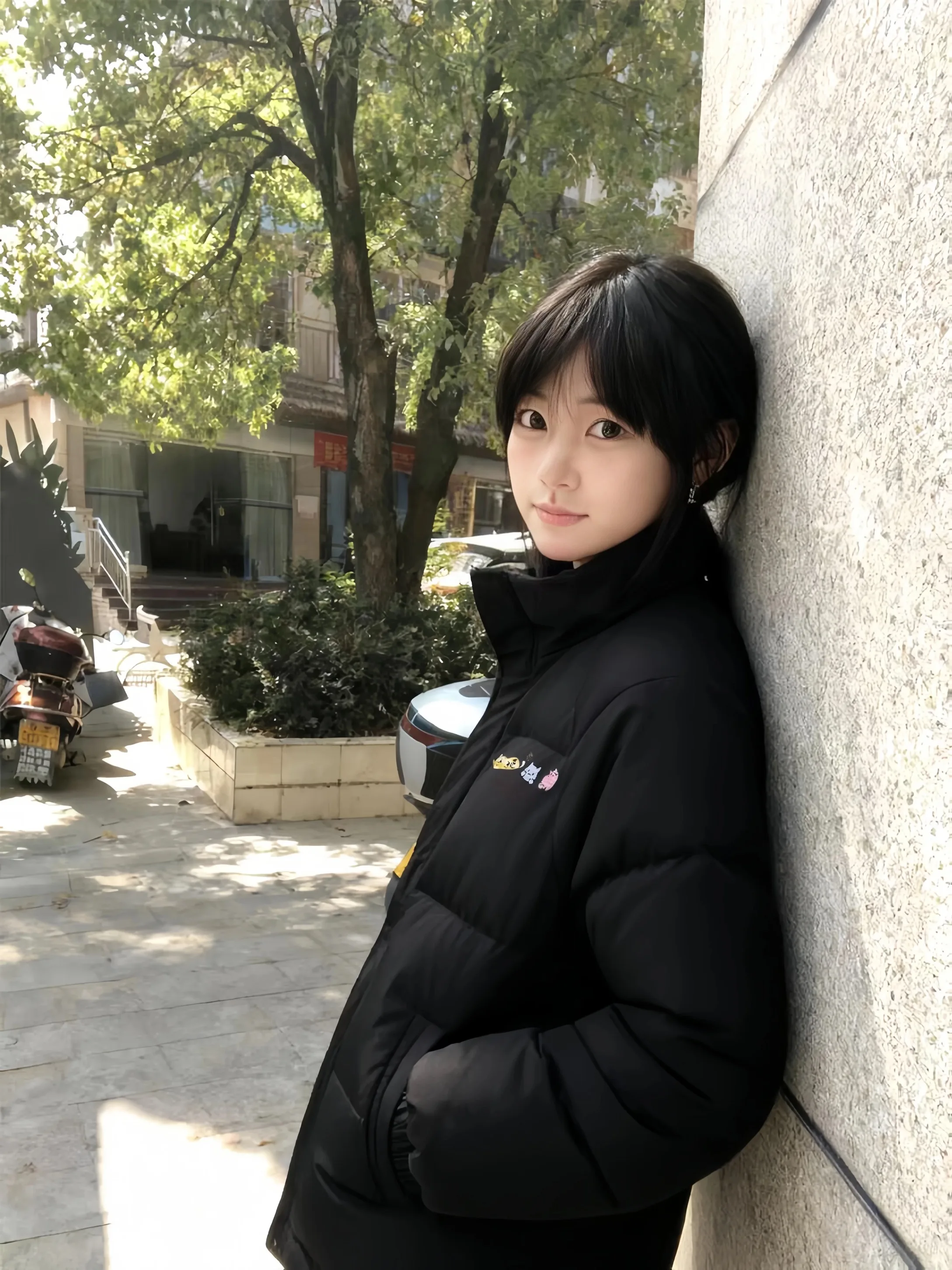 

Parka Fur Coat Womens Lambskin Covered Sheep Hide Outer Animal Leather Surface Natural Material Exterior Quality Skin Shell Vibe