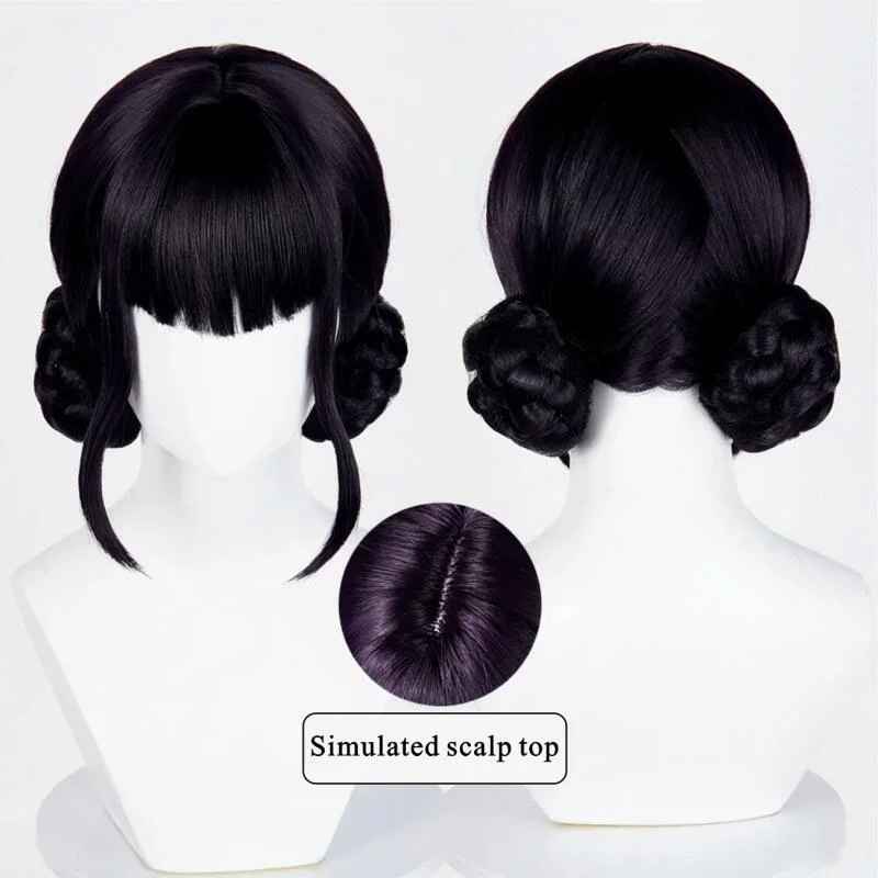 Peruka Cosplay Halloween 2025 Film K-Pop Hunters Zoey Rumi Mira Halloween Kobiety Różowo-Czerwona Fioletowa Czarna Syntetyczna Odporna na Ciepło