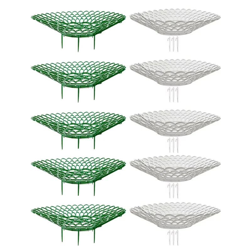 Sturdy Plastic Strawberry Support Unit With Balanced Triangular Footprint For Even Weight Distribution Long-Term Field Use