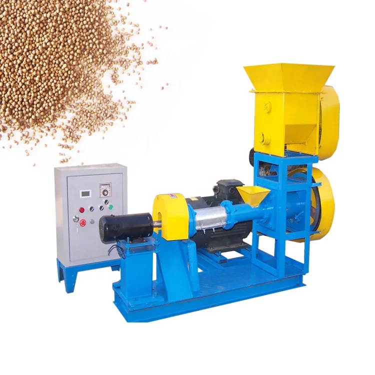 

Automatic Floating Fish Feed Pellet Extruder Machine Fish Food Feed Pellet Making Processing Equipment Plant For Fish Farming