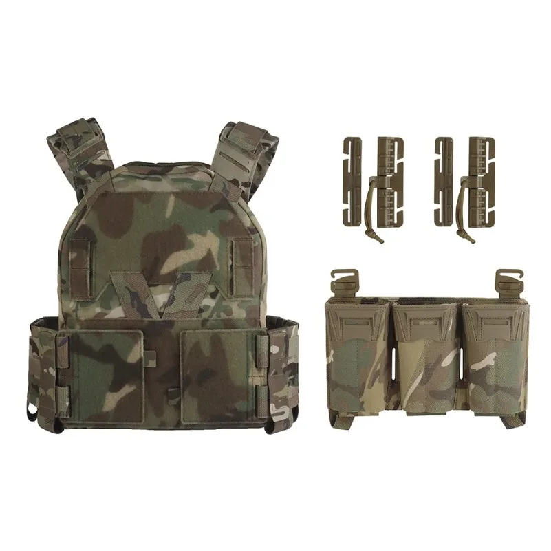 

KZ Camouflage Tactical Vest, Quick Release Design Scale Shoulder Adjustable