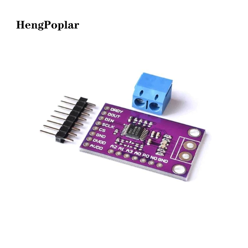 Modul Termokopel Tipe K MCU-1120 ADS1120 Konverter Analog-ke-digital 16-Bit Presisi Tinggi ADC