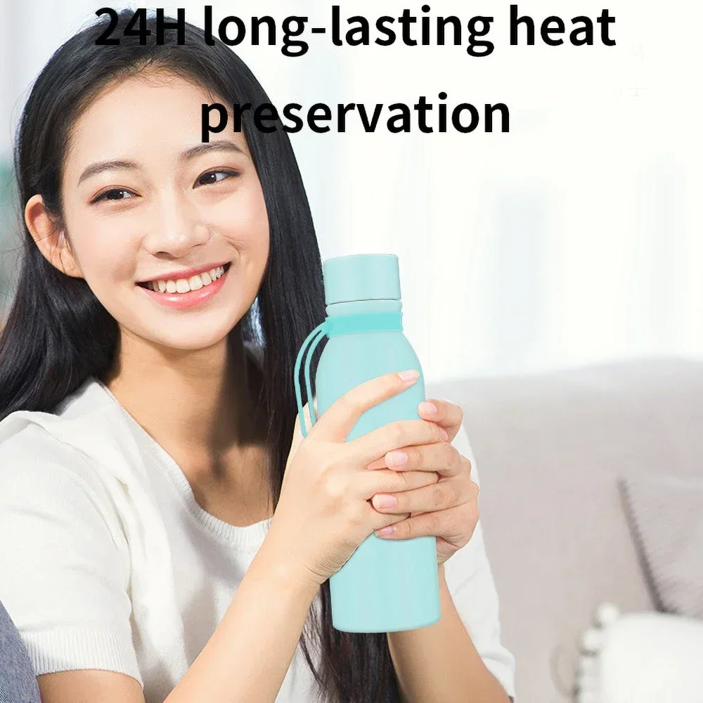 UV Light Smart Temperature Display LED Gift Mug 304 Double Layer UVC Sterilization Water Bottle 600ml Updated Sanitizing Cups